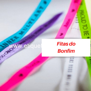 Fitas  bonfim personalizadas