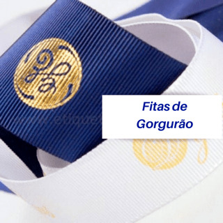 Fitas Personalizadas Gorgurão