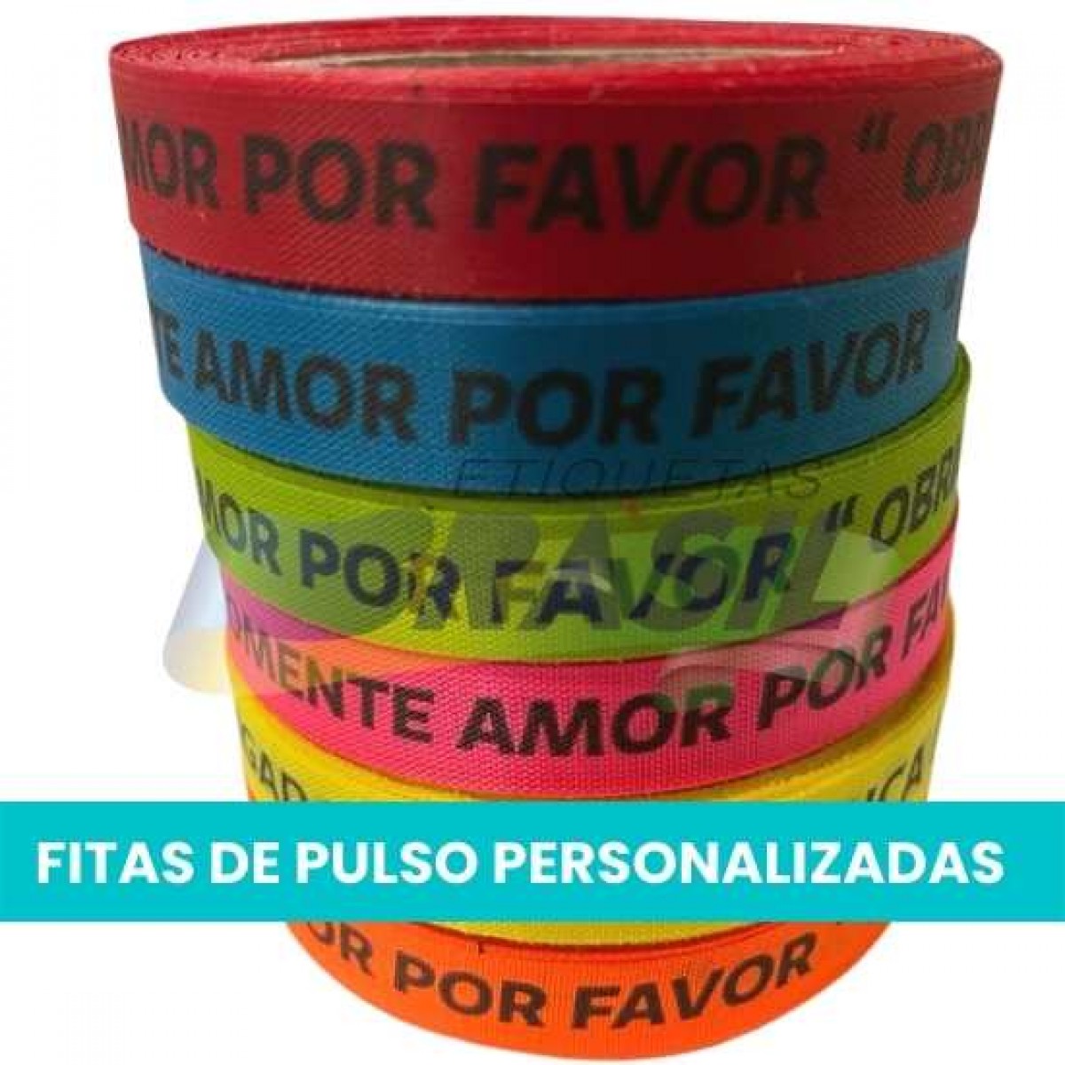 fitas de pulso personalizadas