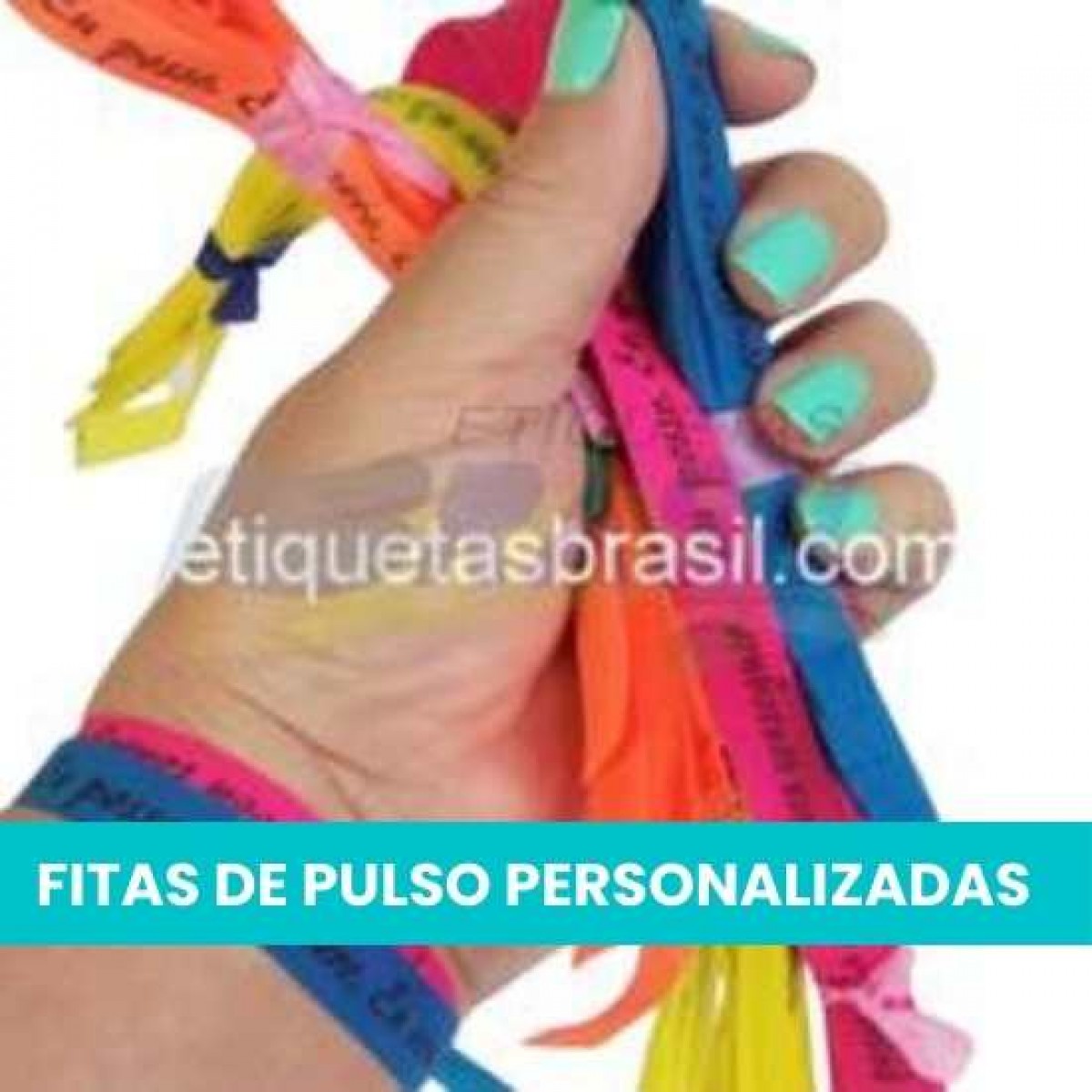 fitas de pulso personalizadas